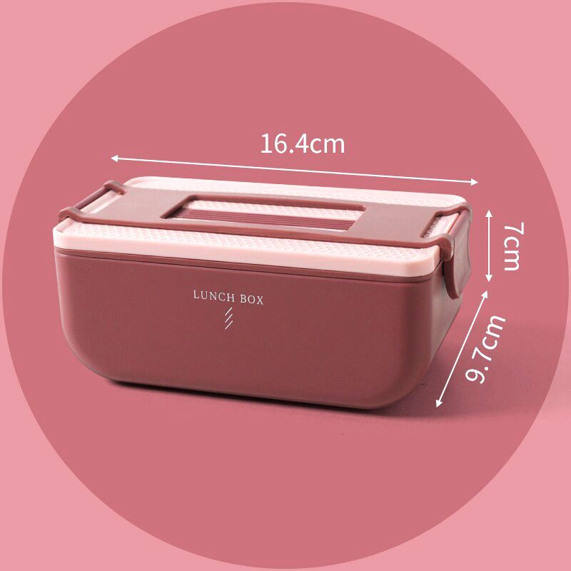 Bento portable à compartiments