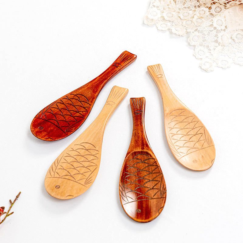 Cuillère à riz en bois – Image 3