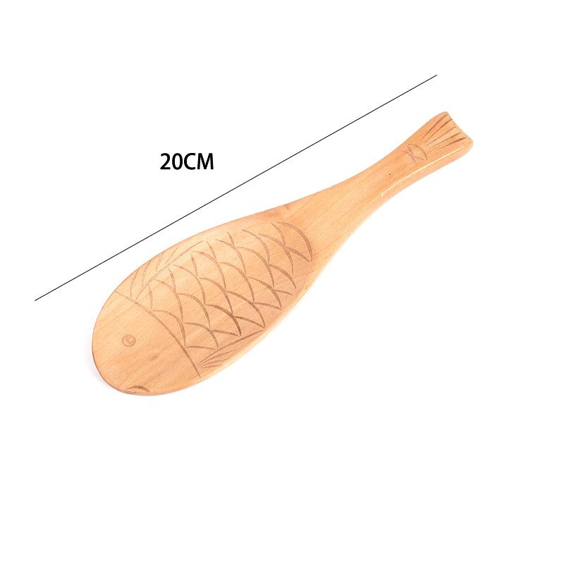 Cuillère à riz en bois – Image 2