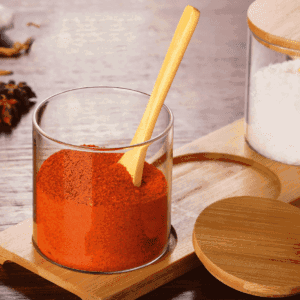 Bocal en verre avec couvercle "Garasu"