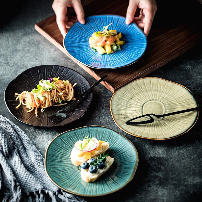 Assiette japonaise en céramique "Nikkō" – Image 8