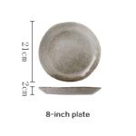 Assiette japonaise en céramique « Kobo »