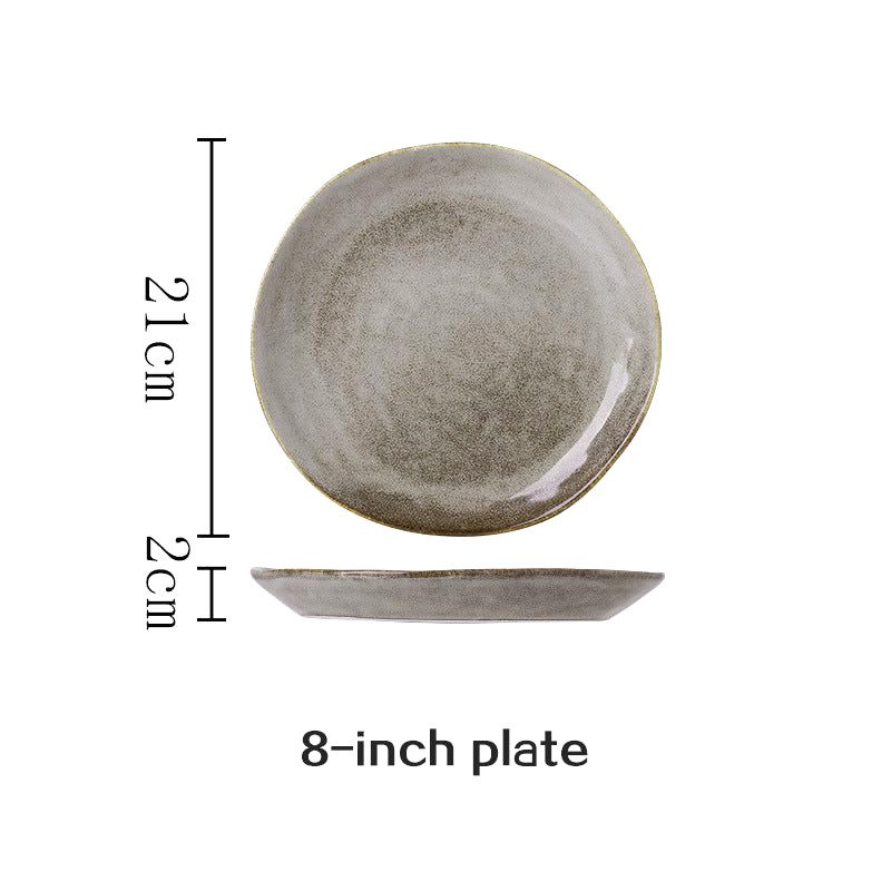 Assiette japonaise en céramique « Kobo »