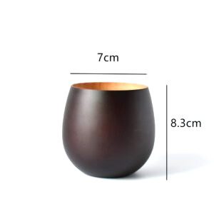 Tasse japonaise en bois artisanale « Yadama »
