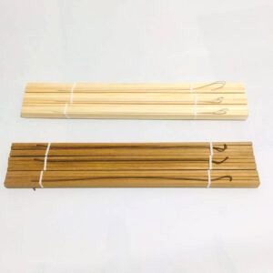 Cadre de suspension en pour affiche en bois naturel (2 couleurs)