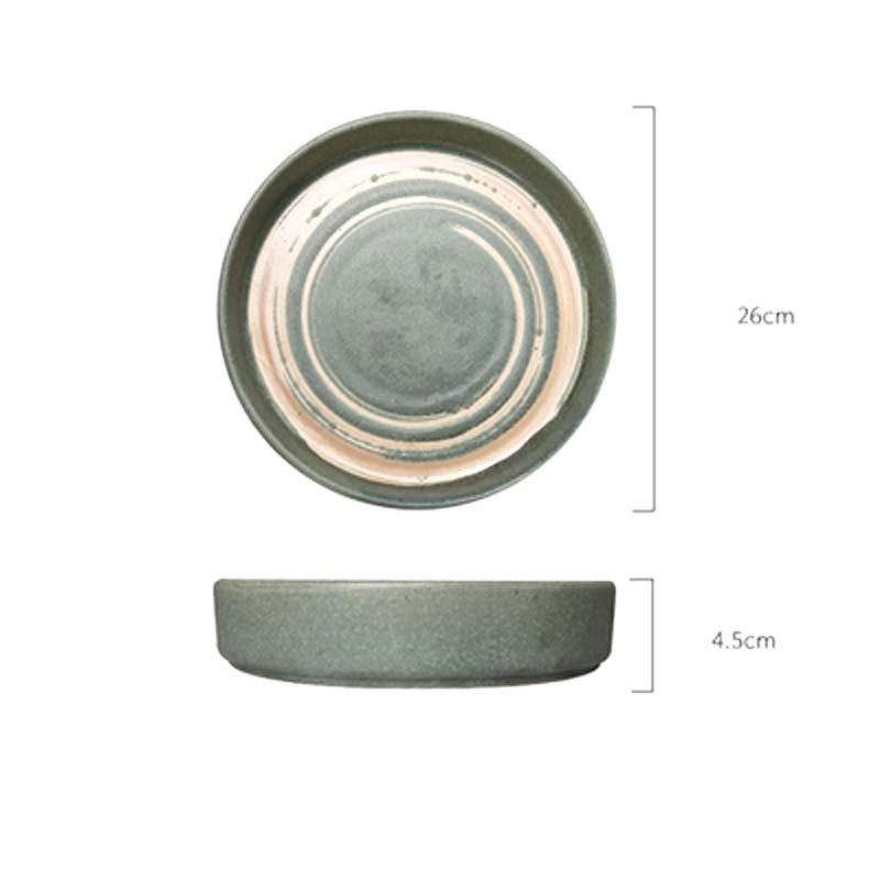 Assiette japonaise en céramique « Azami » – Image 4