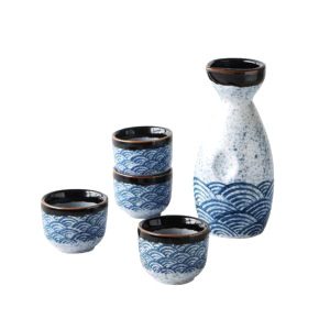 Set de saké en céramique "Isa"