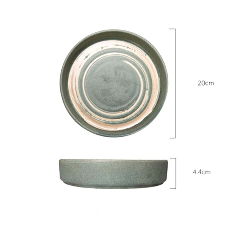Assiette japonaise en céramique « Azami » – Image 3