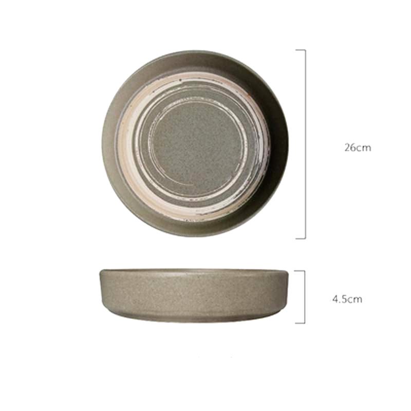 Assiette japonaise en céramique « Azami » – Image 2