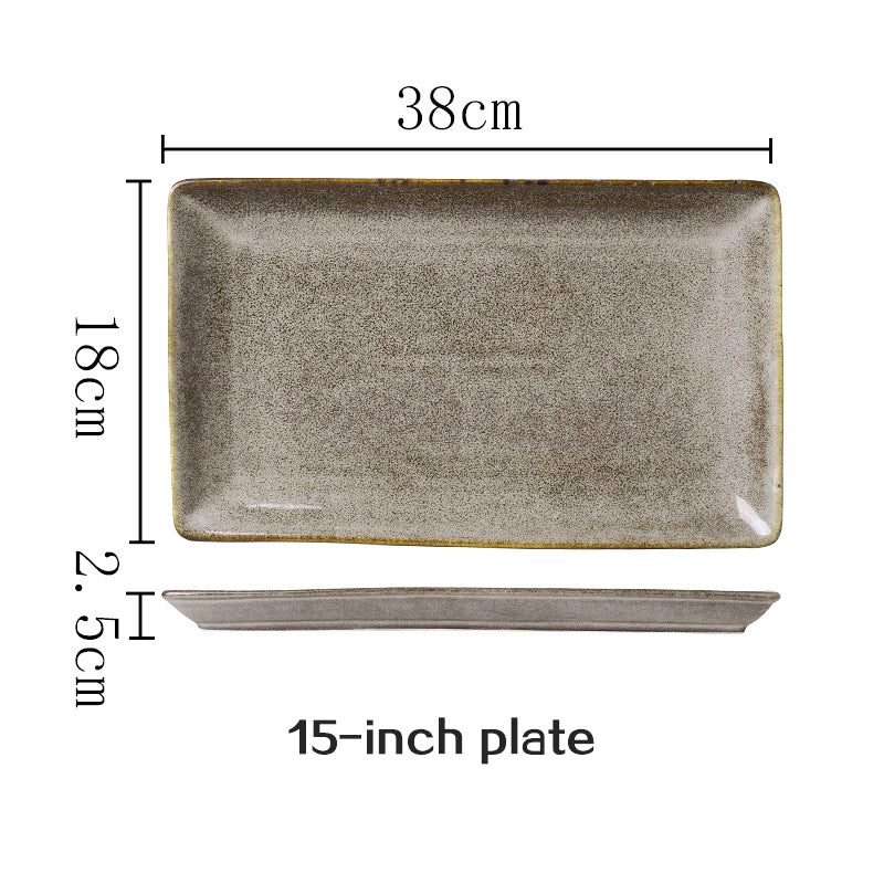 Assiette japonaise en céramique « Kobo » – Image 4