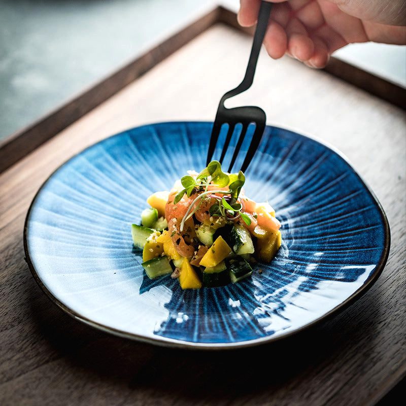 Assiette japonaise en céramique "Nikkō" – Image 9
