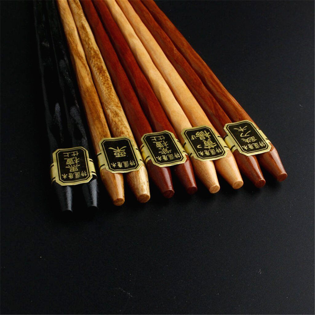 Coffret 5 baguettes collection « Kitakyushu » motif bois naturel – Image 3