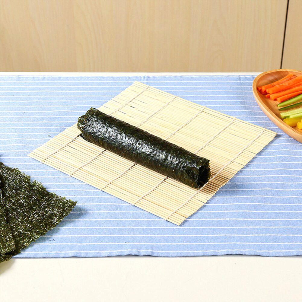 Natte à Sushi en bambou naturel – Image 3