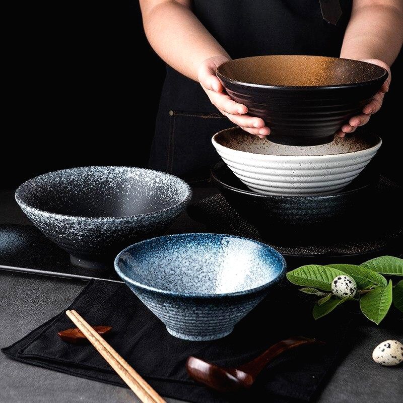 Grand bol à ramen en céramique « Wakisaga » – Image 8