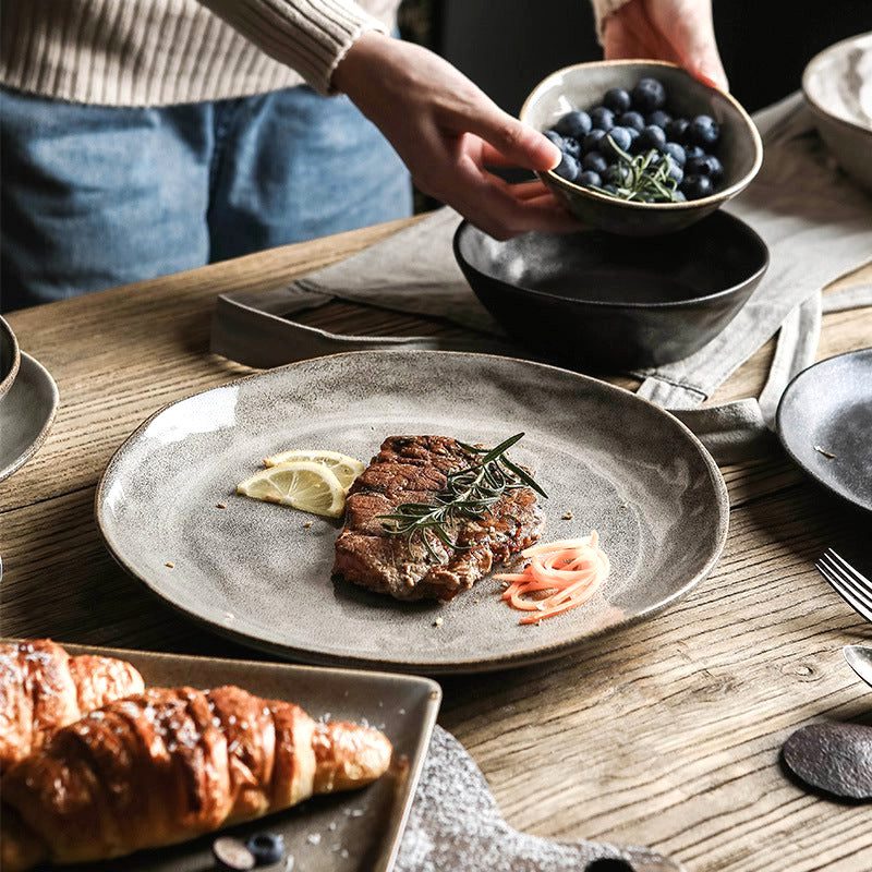 Assiette japonaise en céramique « Kobo » – Image 7